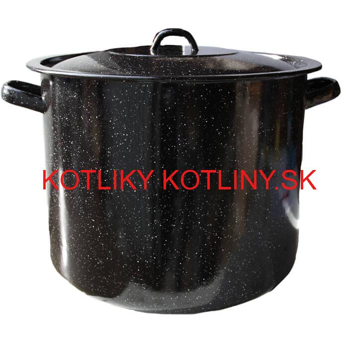 Smaltovaný hrniec 43 L