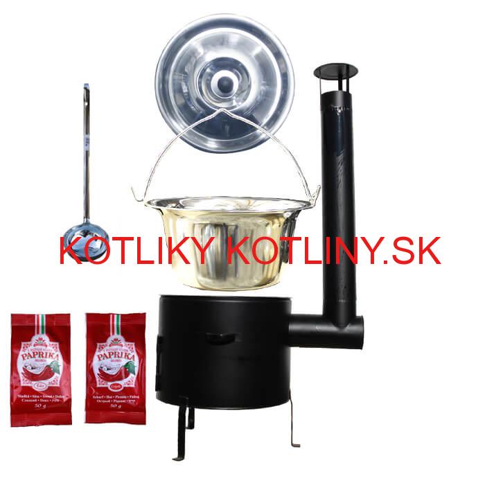 Kotlíkový gulášový set 36 CLASSIC + 15 L antikorový kotlík (1,2 mm)