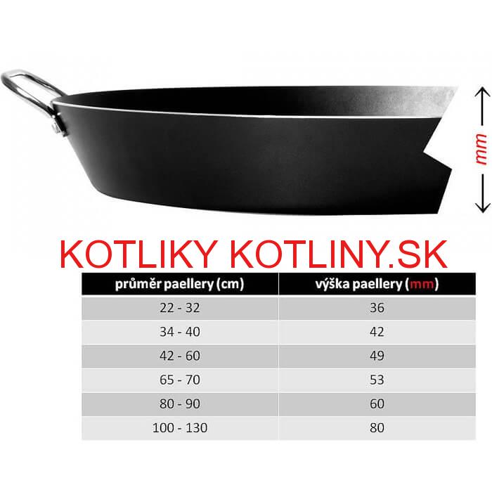 Paella panvica VACA SMALT 26 cm