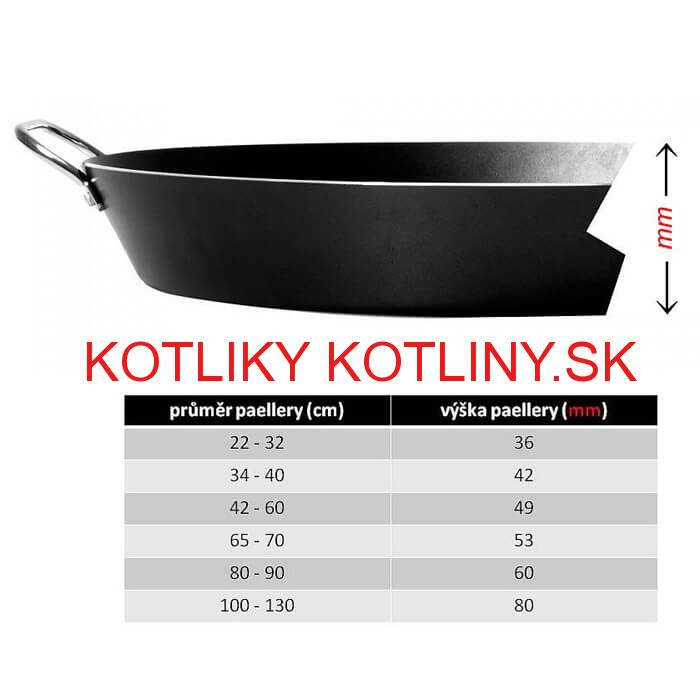 Paella panvica VACA SMALT 30 cm