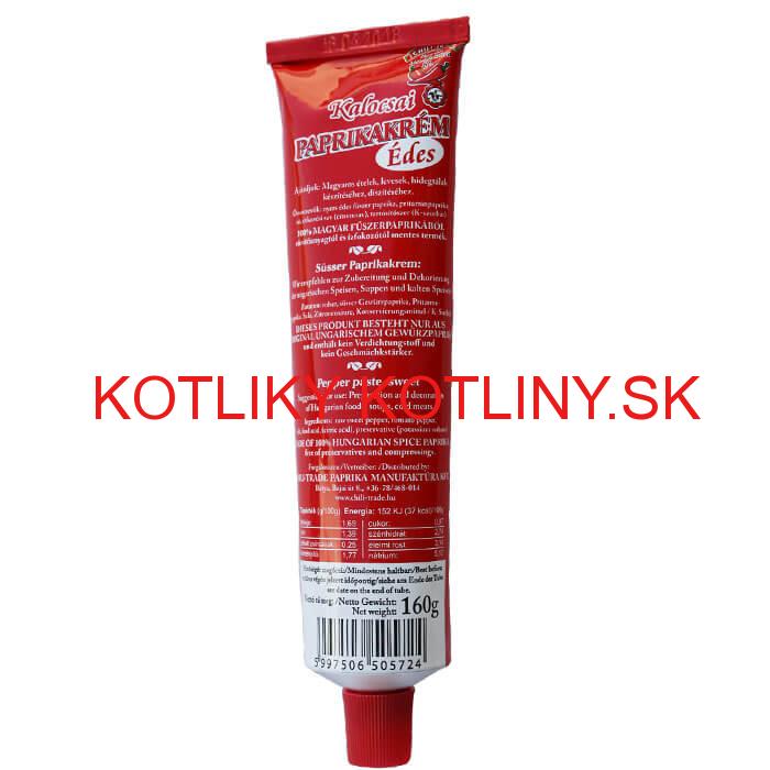 Sladký paprikový krém 160 g
