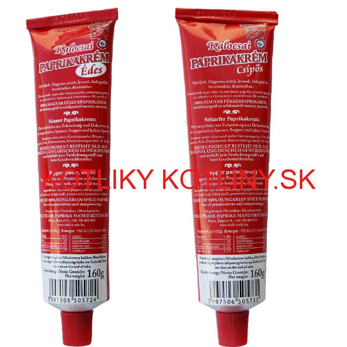 Paprikový krém MIX 160 G