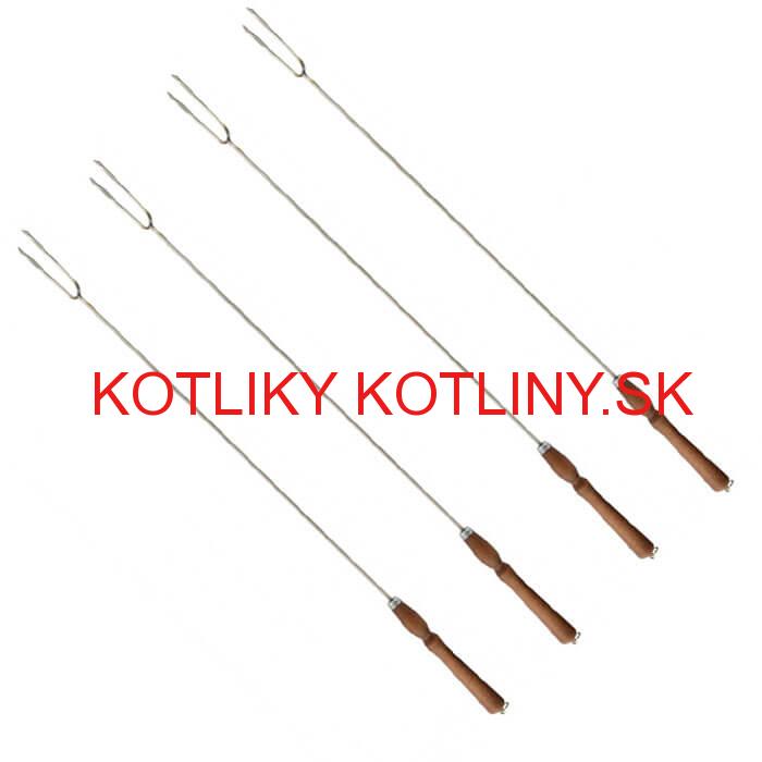 Vidlička na opekanie 90 cm 4 ks NEREZ