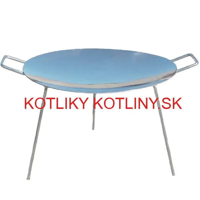 Nerezová panvica s nožičkami 55 cm BBQ