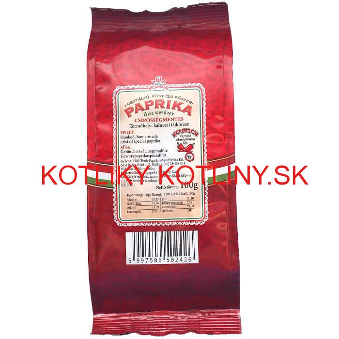 Sladká údená mletá paprika GURMÁN 100 g