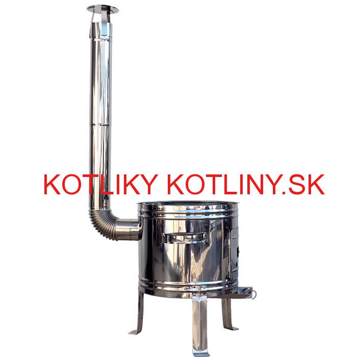 Nerezová kotlina s antikorovou úpravou 36 cm INOX