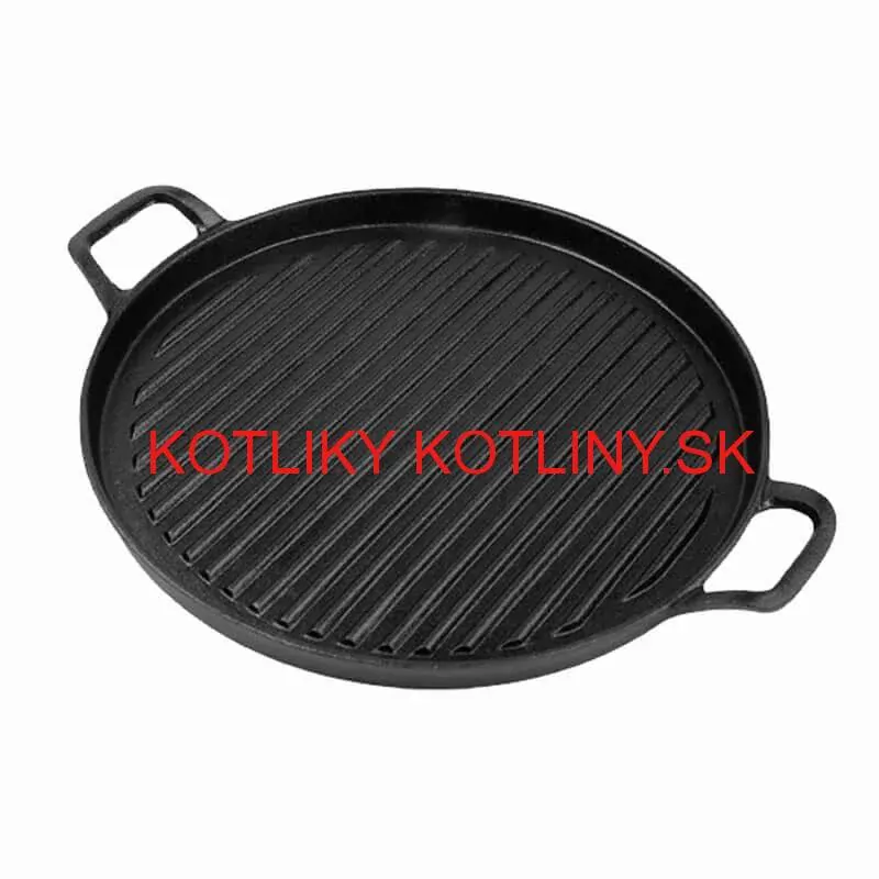 Liatinová panvica na grilovanie 31 cm BBQ