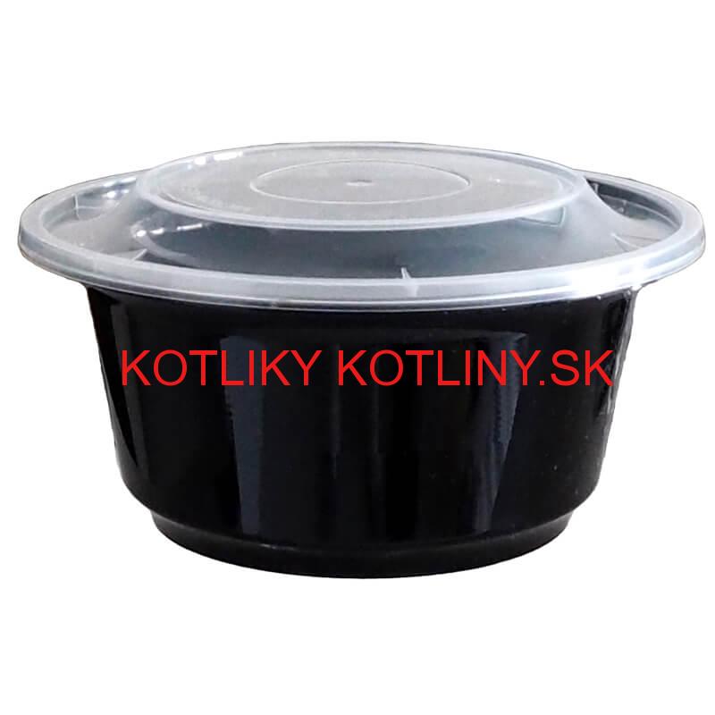 Plastový box (miska) na guláš + vrchnák 1000 ml
