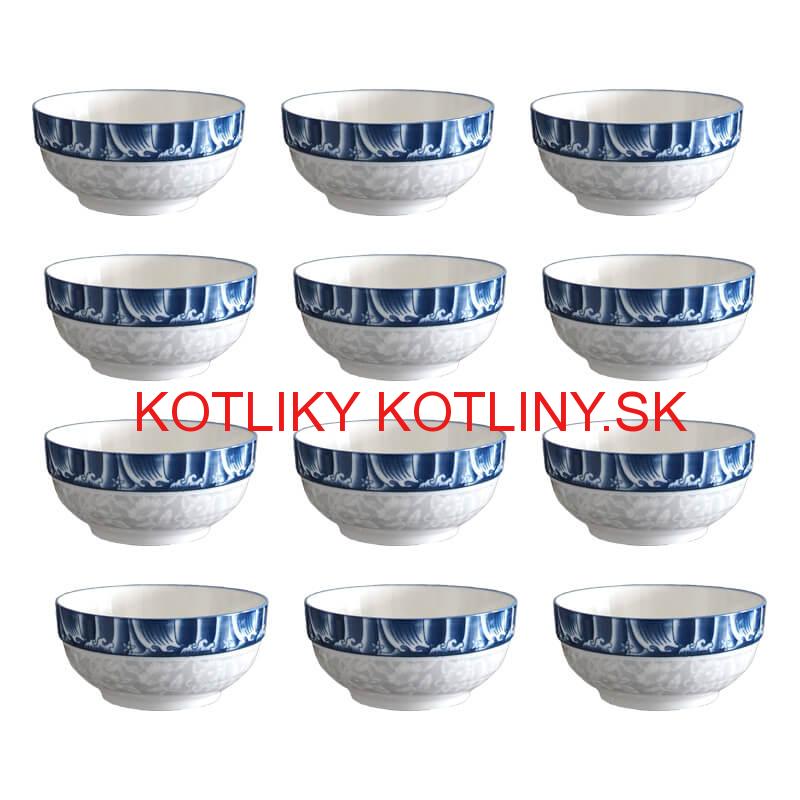 Keramické misky na servírovanie gulášu 15 cm 12 ks