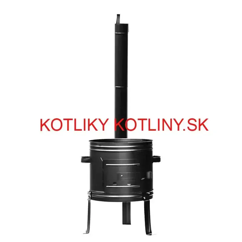 Smaltovaný kotlík 20 L (0,8 mm) + kovová kotlina 42 KOV + vareška + misky 12 ks