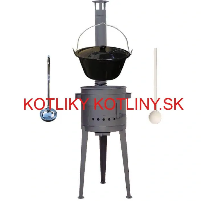 Smaltovaný kotlík 25 L (1,2 mm) + vysoká kotlina (2,0 mm) HODO 42 PLUS 600