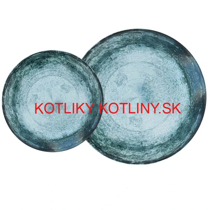 Súprava keramických tanierov 18 ks BLUE