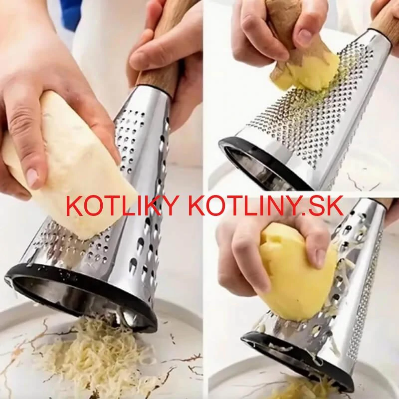 Strúhadlo s rukoväťou z akáciového dreva