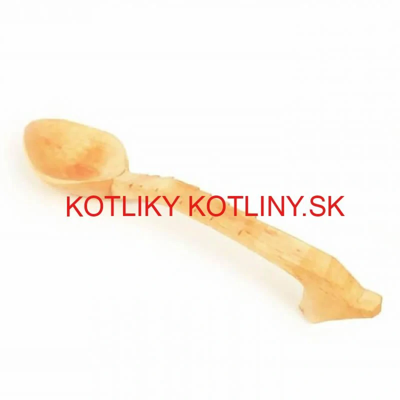 Saunová drevená lyžica