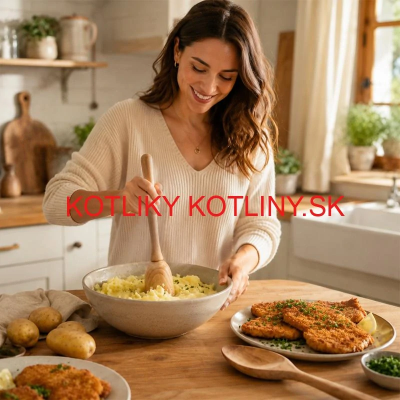 Drevený drvič na zemiaky a zeleninu 30 cm