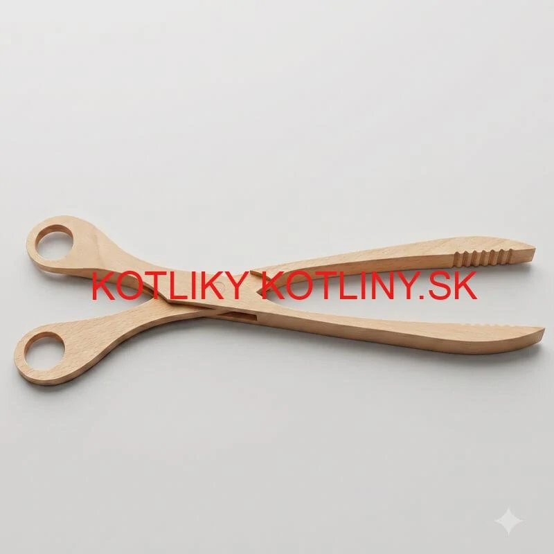 Drevené grilovacie kliešte 29 cm