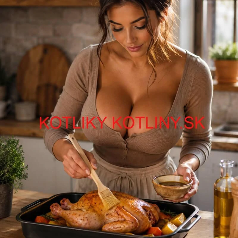 Drevený kuchynský štetec 18 cm