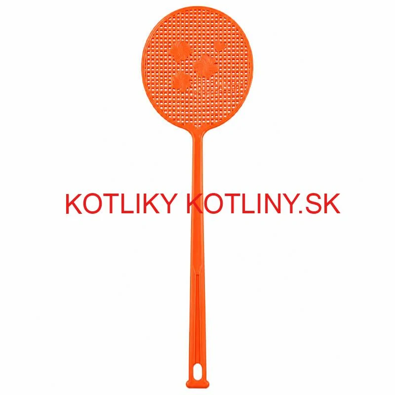 Plastová plácačka na muchy 49 cm – mix farieb