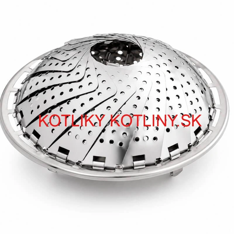 Skladací nerezový parák 14–23 cm do hrnca