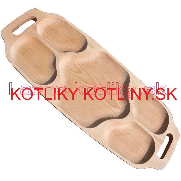 Servírovací drevený podnos