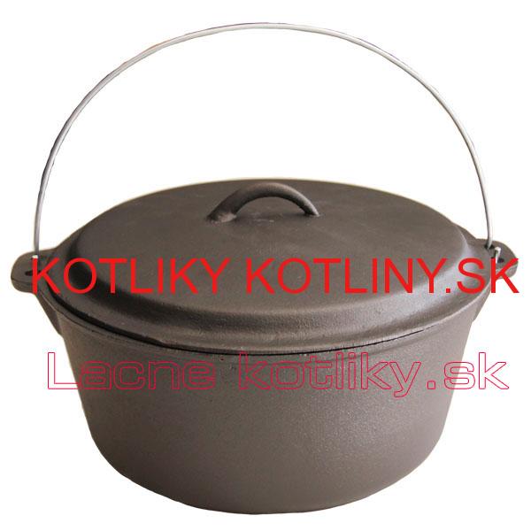 Liatinový kotlík 7,2 L + pokrievka