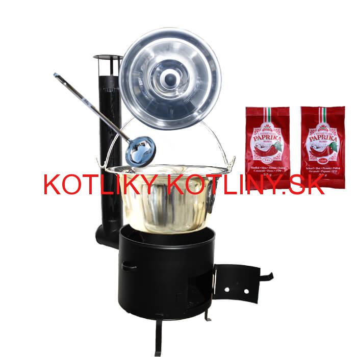 Kotlíkový gulášový set 36 CLASSIC + 15 L antikorový kotlík (1,2 mm)