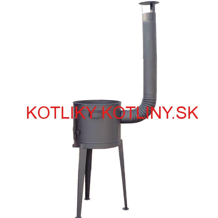 Vysoká kotlina 45 cm + ohňovzdorná farba