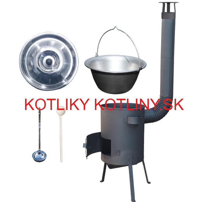 Nerezový kotlík 30 L (1,5 mm) + žiaruvzdorná kotlina 45 PLUS 600 4 MM