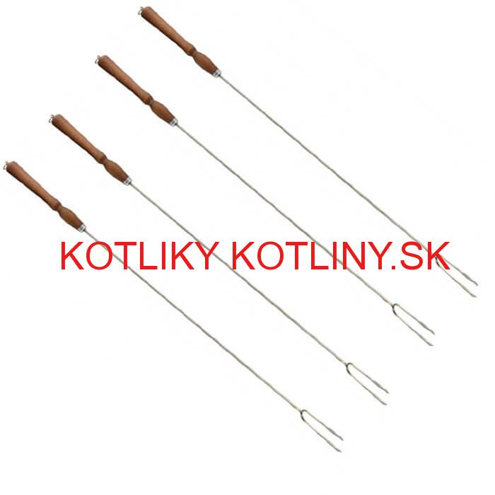 Vidlička na opekanie 90 cm 4 ks NEREZ
