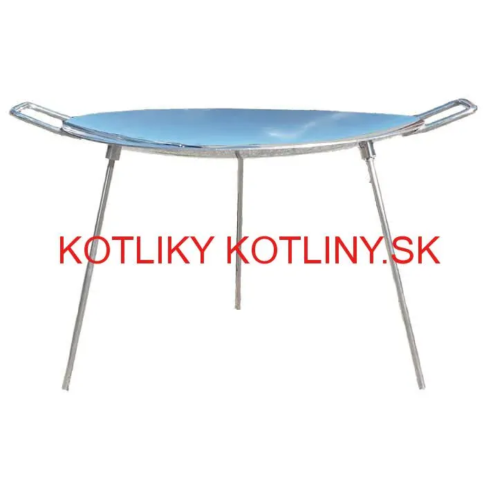 Nerezová panvica s nožičkami 55 cm BBQ
