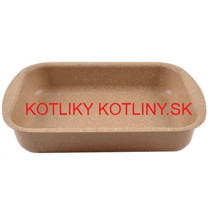 Pekáč s granitovým povrchom 34 x 24 cm hnedý Granit Line