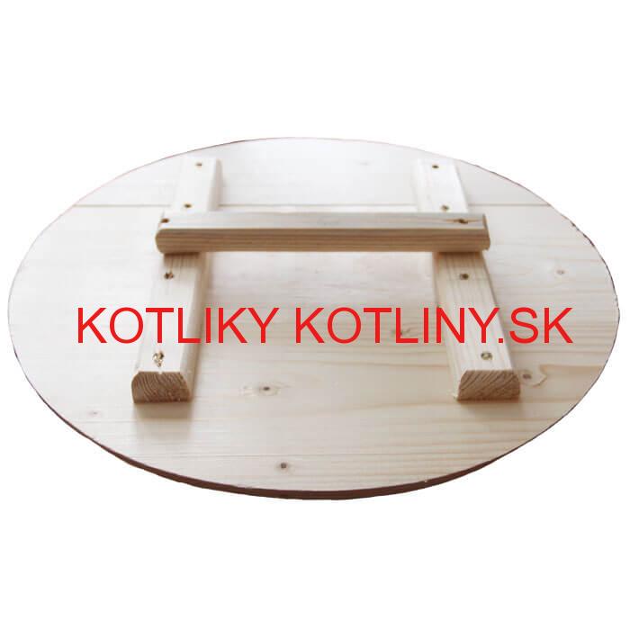 Drevená pokrievka 66 cm