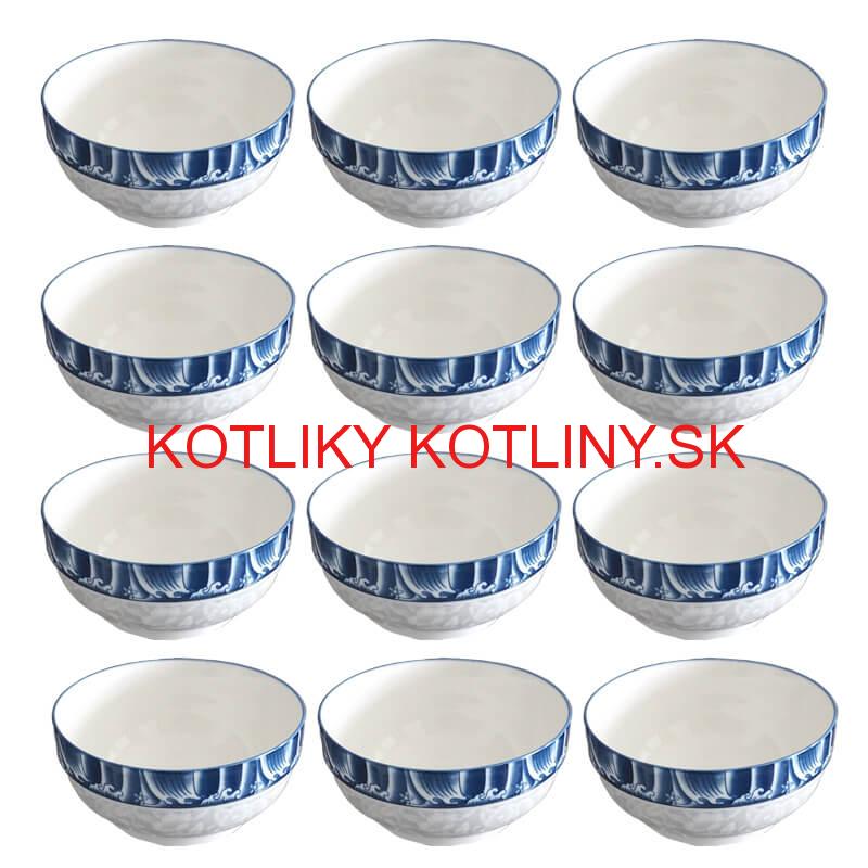 Keramické misky na servírovanie gulášu 15 cm 12 ks