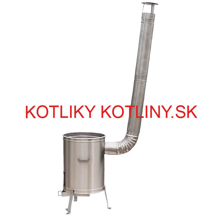 Nerezová kotlina 39 cm LUX