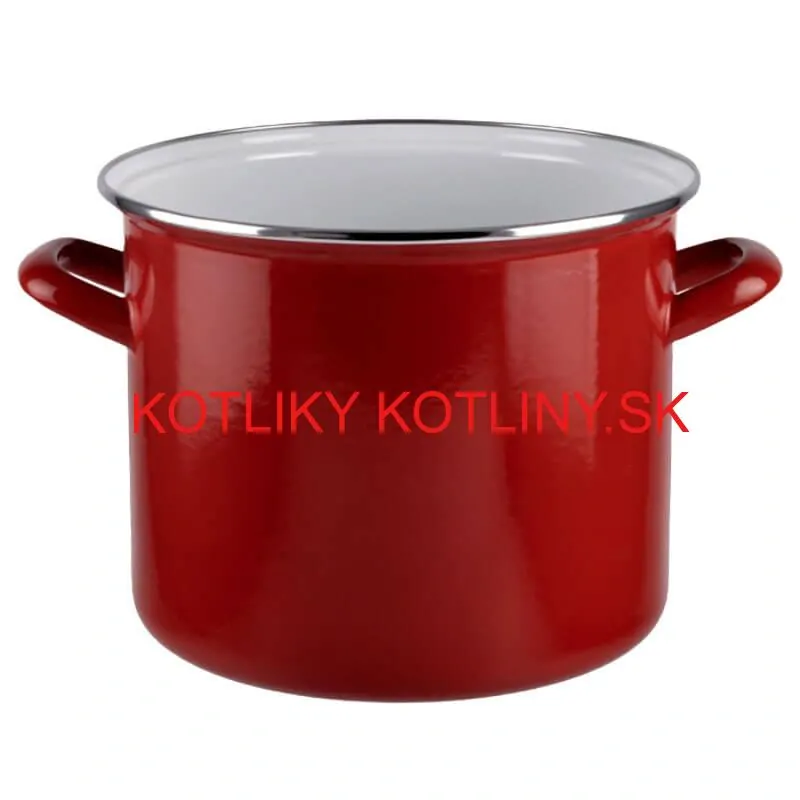 Smaltovaný hrniec s pokrievkou 8,6 L červený + pikantná zmes korenia 50 g Kotlíkový guláš