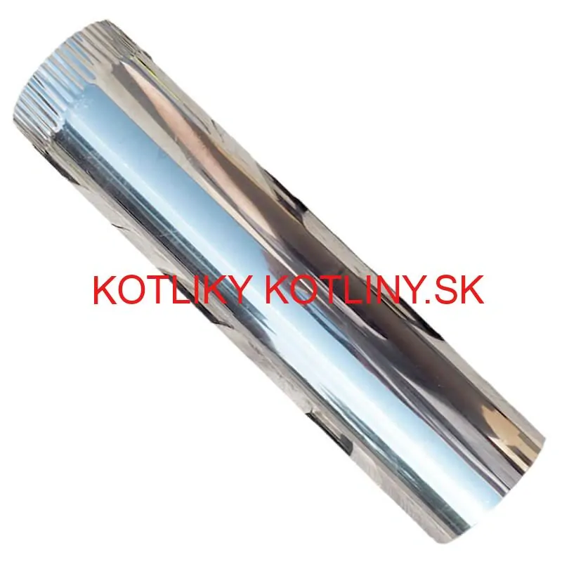 Nerezová rúra na dymovod 40 cm INOX