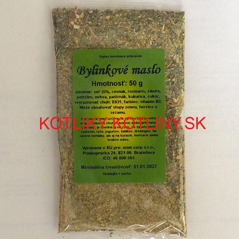 Bylinkové maslo 50 g