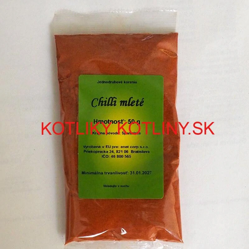 Chilli mleté ​​50 g