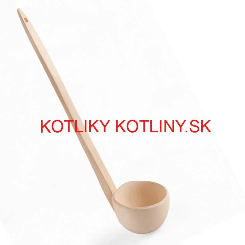 Drevená naberačka veľká 57 cm