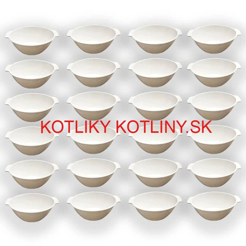 Sada 24 ks: Plastová miska na fajnový kotlíkový guláš a polievky – 500 ml