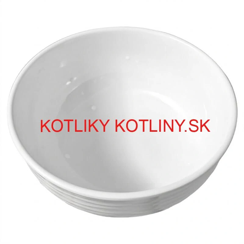 Prémiová biela miska s kamennou štruktúrou 750 ml