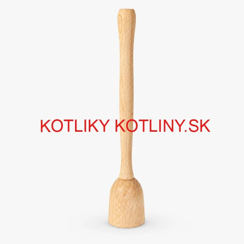 Drevený drvič na zemiaky a zeleninu 30 cm