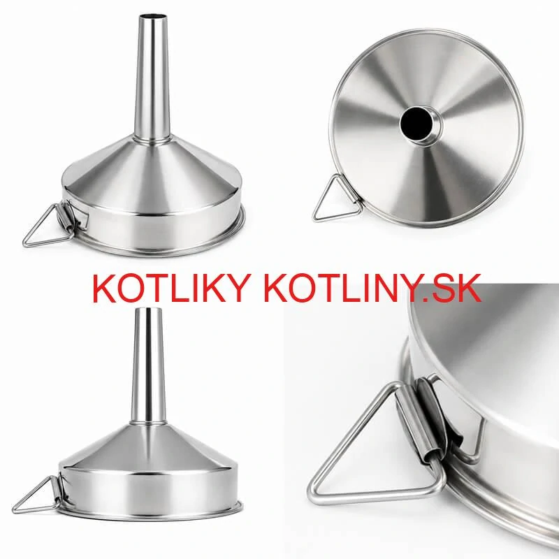 Nerezový lievik 10 cm
