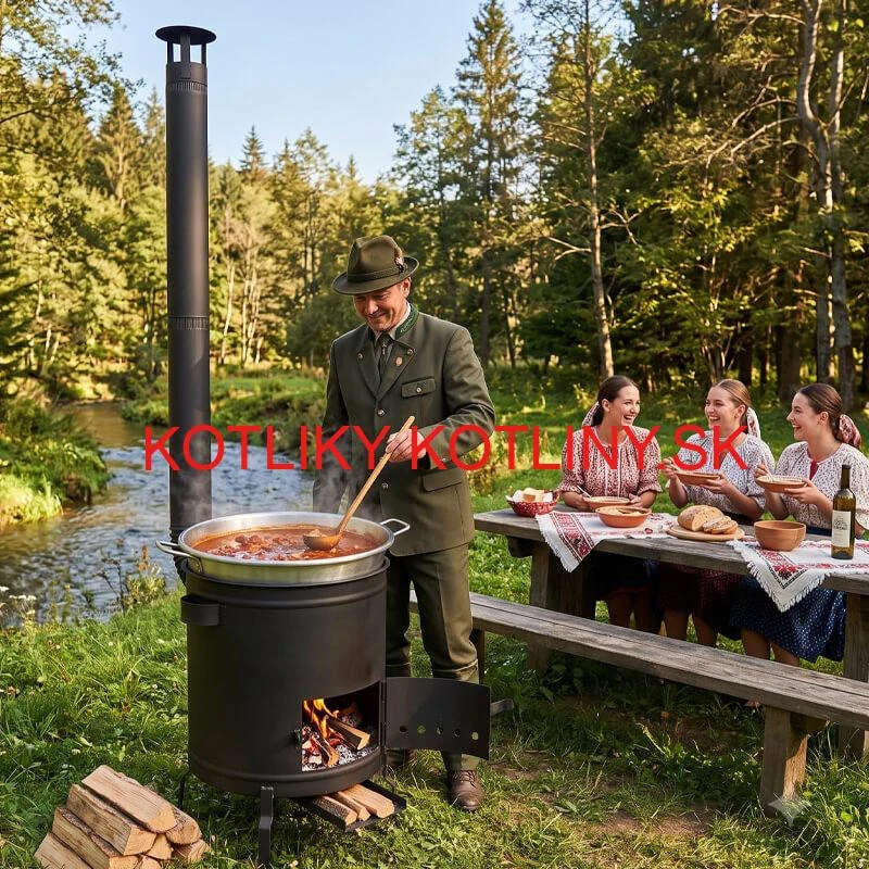 Hrubostenná kotlina 42 cm (2 mm) STRONG + žiaruvzdorná farba Plus 600