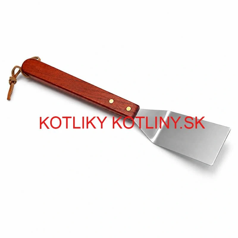 Grilovacie náradie BBQ – súprava 3 ks, nerez a drevo, 33 cm