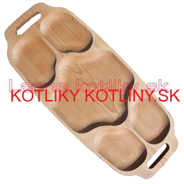 Servírovací drevený podnos