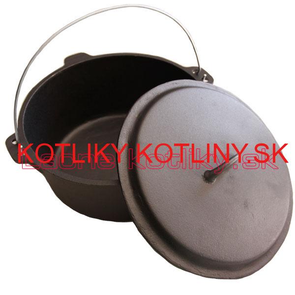 Liatinový kotlík 7,2 L + pokrievka