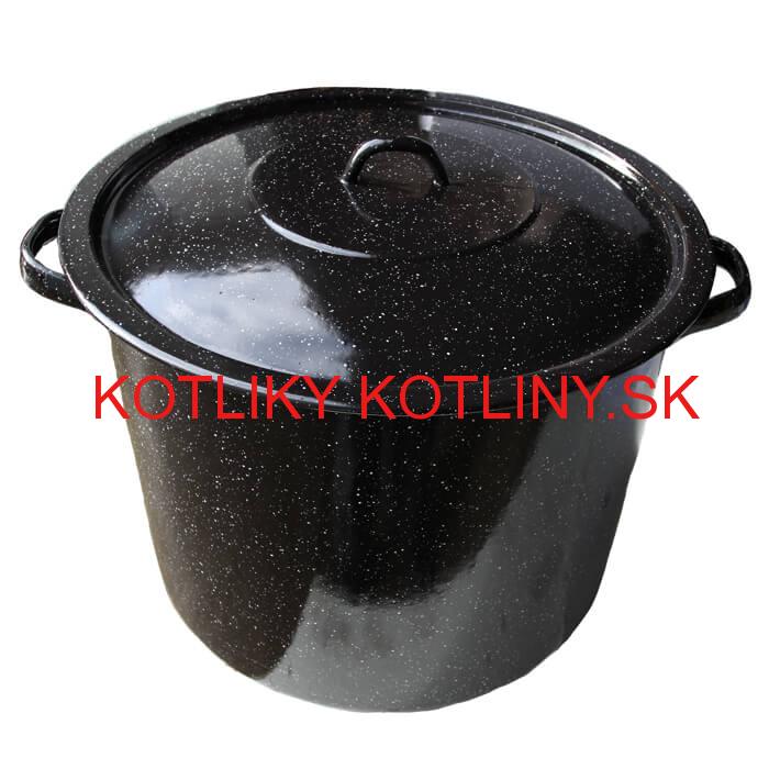 Smaltovaný hrniec 43 L