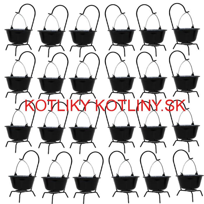 Servírovacia súprava SMALT BLACK 24 ks