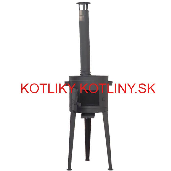 Vysoká kotlina 45 cm + ohňovzdorná farba